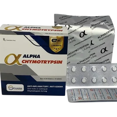 Alphachymotrypsin 4.2mg S.Pharm (H/200v)