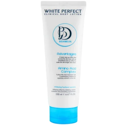 BIDAMEUN WHITE PERFECT CLINICAL BODY LOTION 250ml – Kem dưỡng thể giúp làm sáng và mịn da