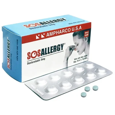 Sosallergy desloratadin 5mg Smpharco (H/100v)