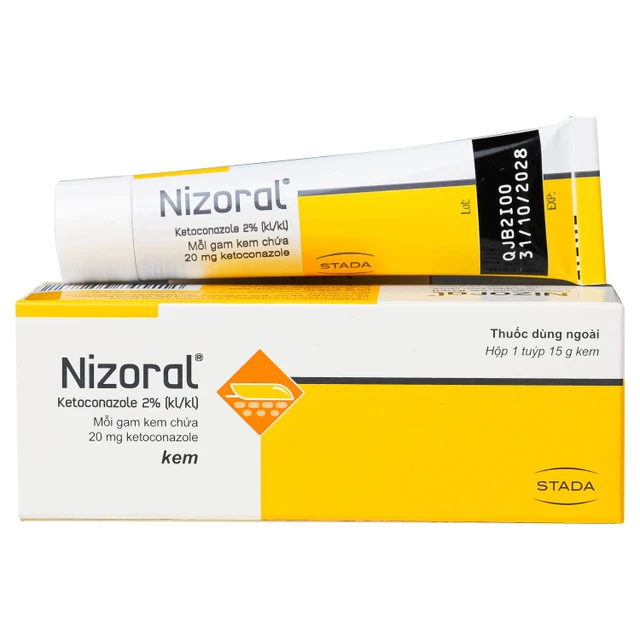 Kem Nizoral Ketoconazol 2% Stada (Tuýp 15g)