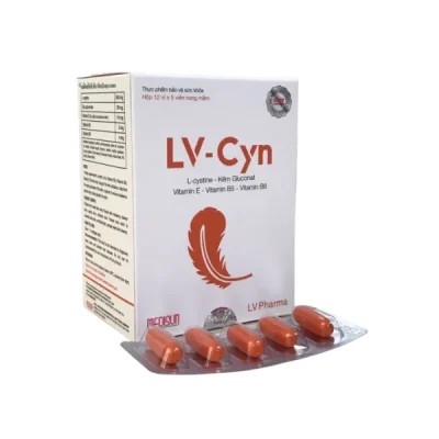 LV-Cyn (Hộp 60 viên) – Hỗ trợ tăng cường chức năng gan, bảo vệ tế bào gan và tăng cường sức khỏe