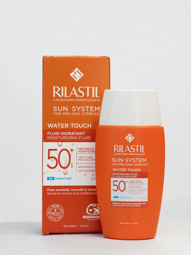 Rilastil Sun System Water Touch Moisturizing Fluid SPF50+ 50ml – Kem chống nắng cấp ẩm