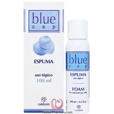 Blue Cap Foam 100ml – Chai xịt bọt chăm sóc da và da đầu