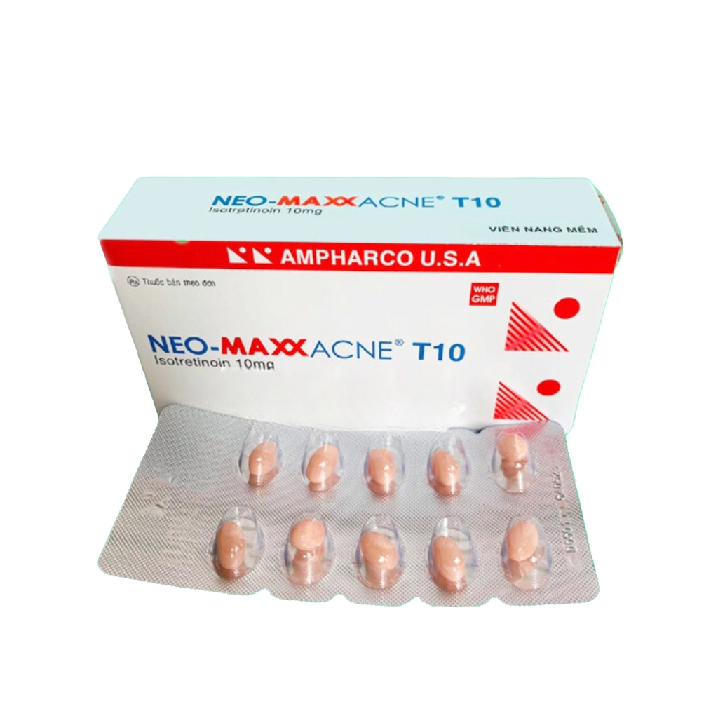 Neo-Maxx Acne T10 (3 vỉ x 10 viên)