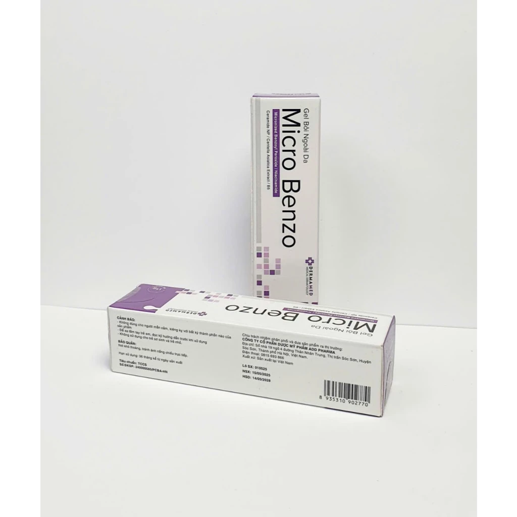 Gel bôi ngoài da Micro Benzo (15g)
